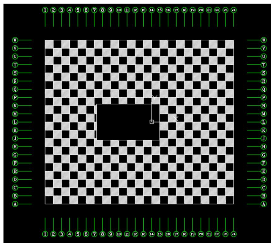 the measured ground points.